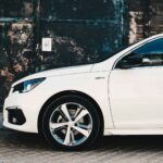 white car